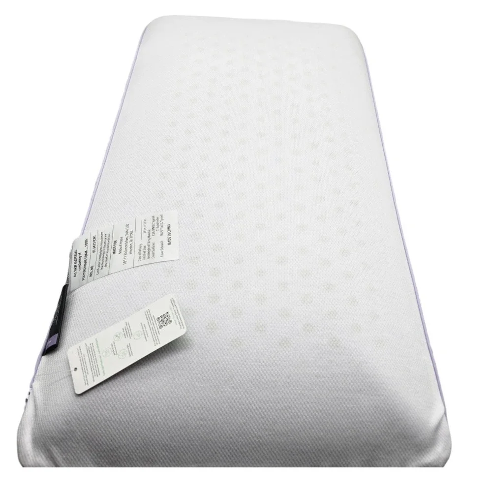 MALOUF Zoned Dough Memory‎ Foam Pillow Queen Lavender Aromatherapy Spray